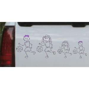  Purple 22in X 65.5in    Basketball Stick Family Stick 