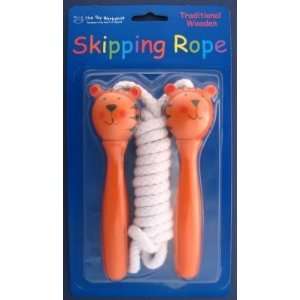    Wooden Tiger Skipping Jump Rope by The Toy Workshop: Toys & Games