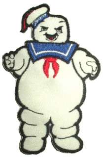GHOSTBUSTERS Stay Puft Marshmallow Man Embroider Patch  