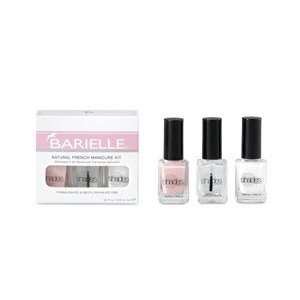  Barielle Natural French Manicure Set (3 x 0.5oz) Health 