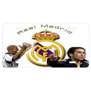  Real Madrid License Plate Sign 6 x 12 New Quality 