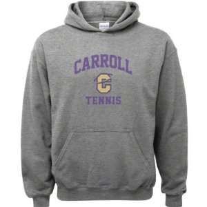 Carroll College Fighting Saints Sport Grey Youth Varsity Washed Tennis 