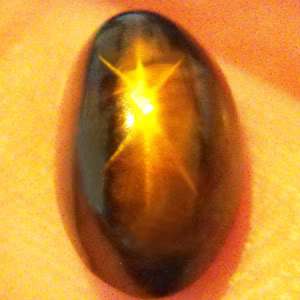   gem grade 100 % natural unheated golden star sapphire oval cabochon 5