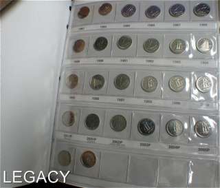 COLLECTION CANADIAN 10¢ COINS SOME SILVER 84 COINS (TS  