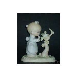   Precious Moment Figurine: His Eye Is on the Sparrow Home & Kitchen