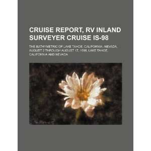Cruise report, RV Inland Surveyer cruise IS 98 the bathymetric of 