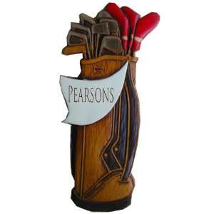  Golfers Bag personalize Item 149P: Home & Kitchen