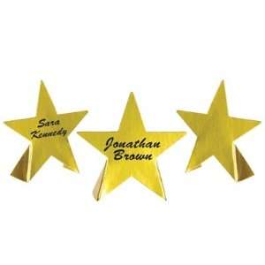  Foil Star Place Cards Toys & Games