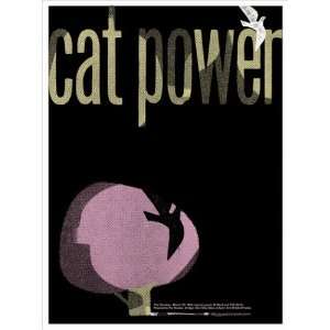 Cat Power Seattle Concert Poster