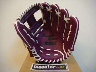 SSK Special Order 11.5 Baseball Glove Purple H Web RHT  