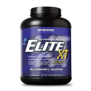  Dymatize Elite XT Protein Blueberry Muffin 4.4lb Health 