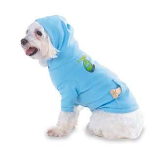 Crystal Rocks My World Hooded (Hoody) T Shirt with pocket for your Dog 