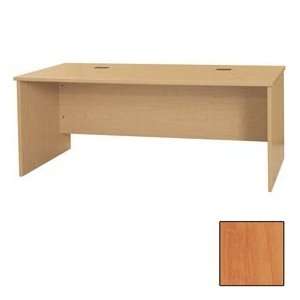  Free Standing Library Desk   72W X 36D X 28 5/8H Oiled 