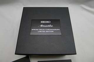 Seiko Spring Drive Ananta GMT Titanium Chronograph SPS011 Limited 150 