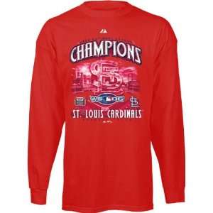 St. Louis Cardinals 2006 National League Champions City Horizon Long 
