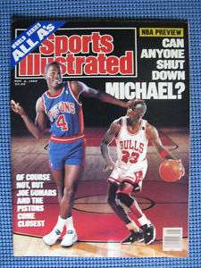 Sports Illustrated Jordan Joe Dumars NBA Preview 1989  