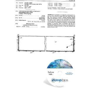 NEW Patent CD for A METHOD OF ENCASING A PARTIALLY SUBMERGED STRUCTURE