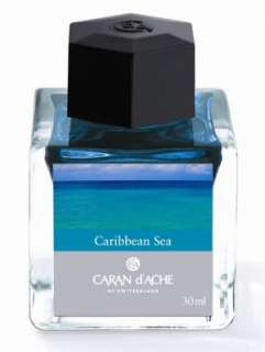 Caran dAche 30 ml Fountain Pen Ink CARIBBEAN SEA  