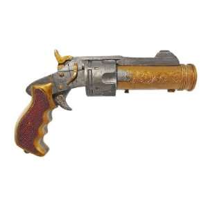   Replica Steampunk Style Prop Revolver Gun Sci Fi Decor: Home & Kitchen
