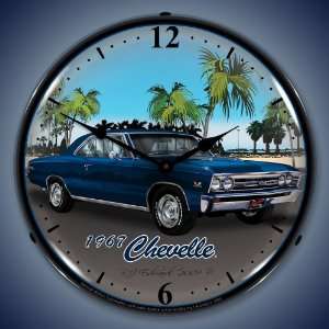  1967 Chevelle SS Lighted Wall Clock