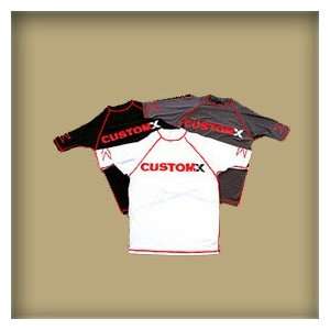  Custom X Rashguard Size Small   Short Sleeve: Sports 