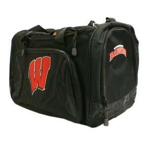   Badgers NCAA Duffel Bag Flyby Style 