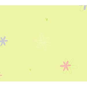  Pink Purple and Lime Spirograph Daisy Wallpaper: Baby