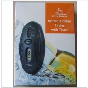  digital breath alcohol analyser tester key chain with lcd 