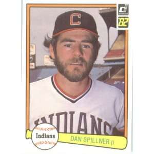  1982 Donruss # 411 Dan Spillner Cleveland Indians Baseball 