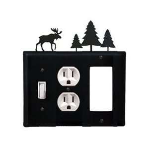   Combination Cover   Switch, Outlet And GFI Pine Trees