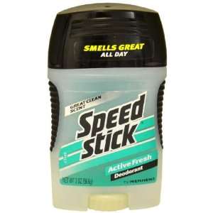  Speed Stick Active Fresh Deodorant Mennen For Men 2 Ounce 