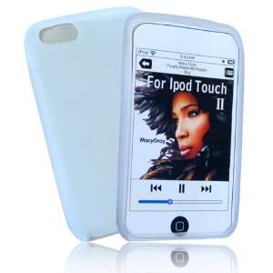  mobile palace  White silicone case cover pouch holster for Apple 