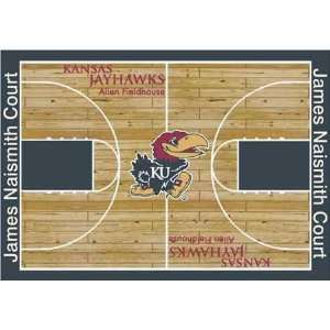  NCAA Home Court Rug   Kansas Jayhawks: Sports & Outdoors