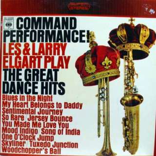 les larry elgart command performance label cbs records format 33 rpm 