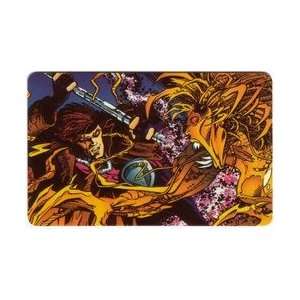 Collectible Phone Card Marvel Gambit vs Phalanx Greatest Battles 