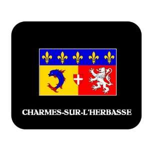  Rhone Alpes   CHARMES SUR LHERBASSE Mouse Pad 