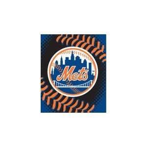  NEW YORK METS 60 x 80 Team Logo Super Soft Oversized 
