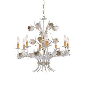  Southport Antique White Chandelier