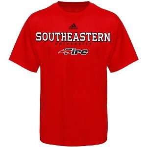  adidas Southeastern Fire Red True Basic T shirt Sports 