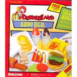  McDonaldland Cheese Burger Happy Meal Toys & Games