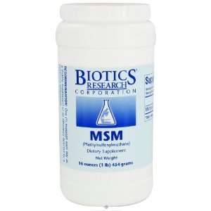  Biotics Research   MSM Methylsulfonylmethane Powder   16 