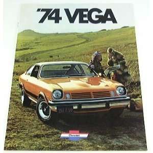  1974 74 Chevrolet Chevy VEGA BROCHURE LX GT Coupe Panel 