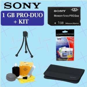  Sony Memory Stick Pro Duo 1GB + Acc Kit Electronics