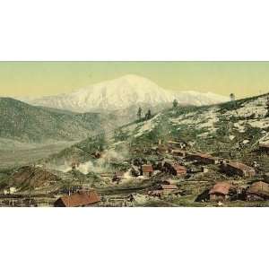   Travel Poster   Colorado. Mt. Sopris from Spring Gulch Mine 24 X 13.5