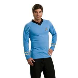  Star Trek Classic Blue Shirt Medium