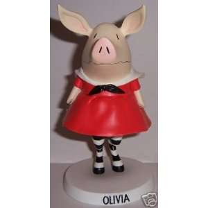  Olivia the Pig Bobble Figurine   Classic Olivia 