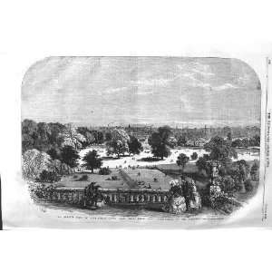    1858 QUEEN ENGLAND VIEW ASTON PARK VIEW BIRMINGHAM