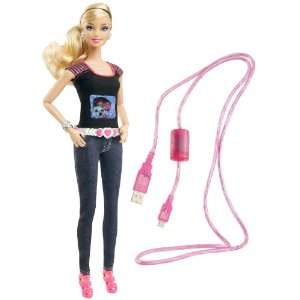  Barbie Photo Fashion Doll: Toys & Games