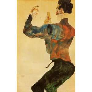  Hand Made Oil Reproduction   Egon Schiele   32 x 50 inches 