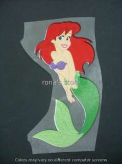  LITTLE MERMAID Iron On Patch Transfer Motif Applique Decal  